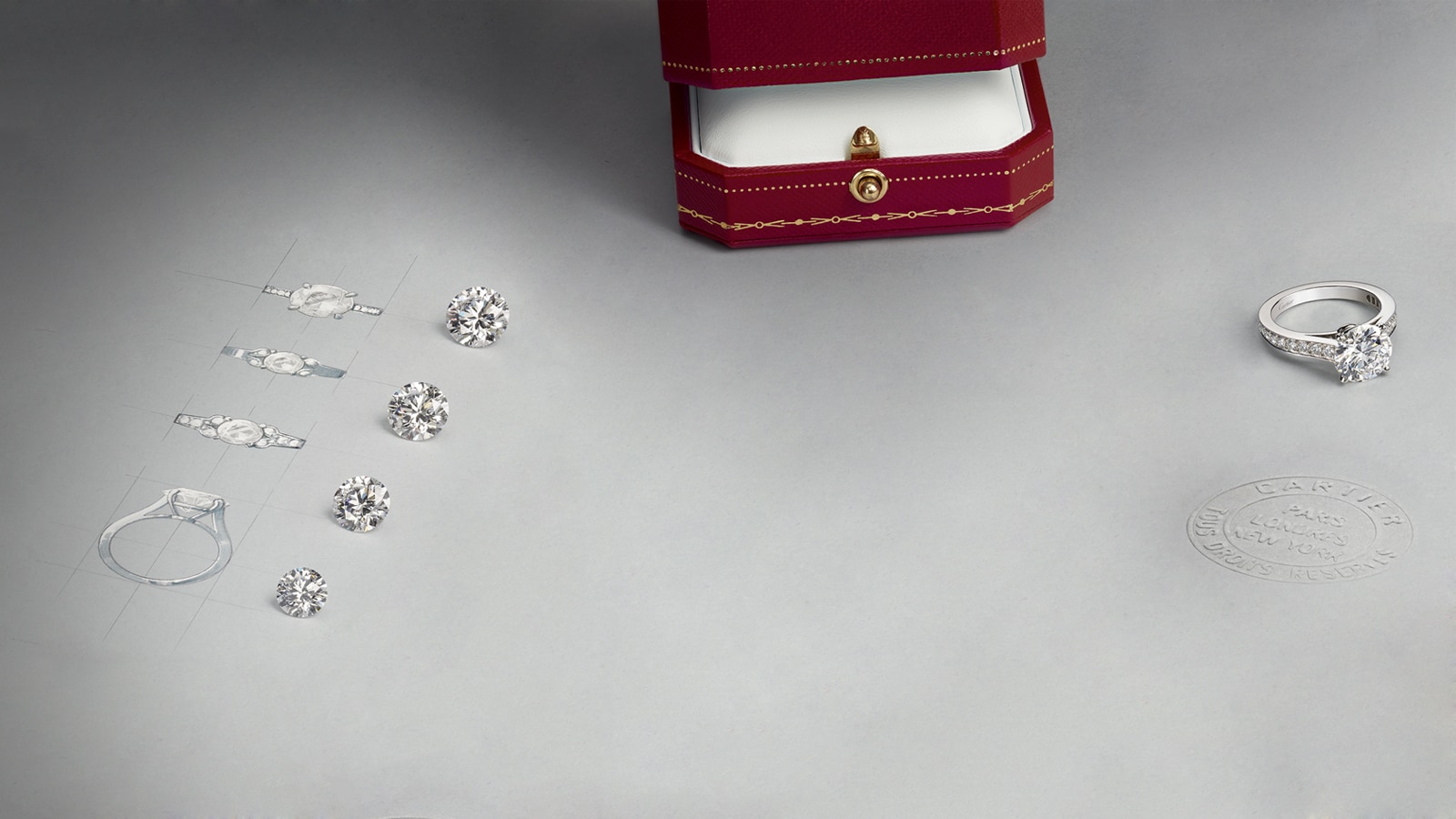 cartier design your engagement ring