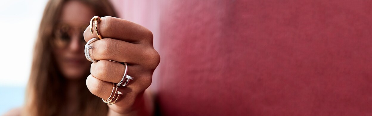 mens cartier nail ring