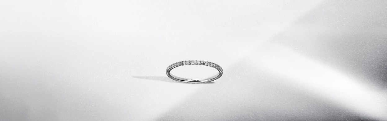 cartier pave band