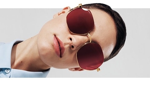 cartier square rimless sunglasses