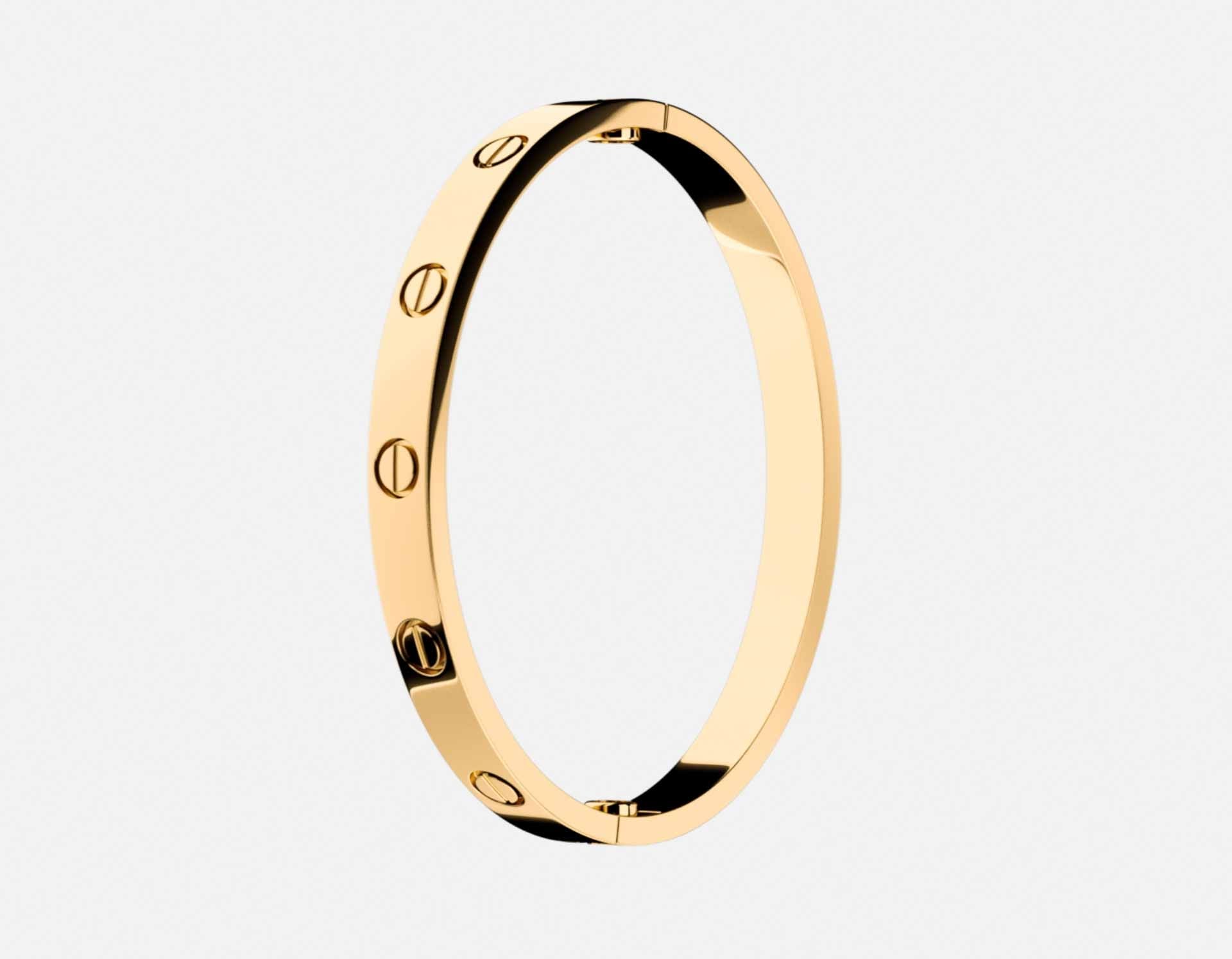 Price of cartier bangle sale