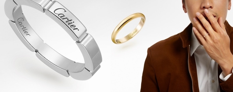 Cartier mens band online