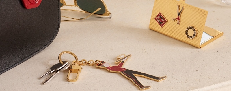 Louis Vuitton, Accessories, Rare Rose Ballerine 6 Ring Key Holder