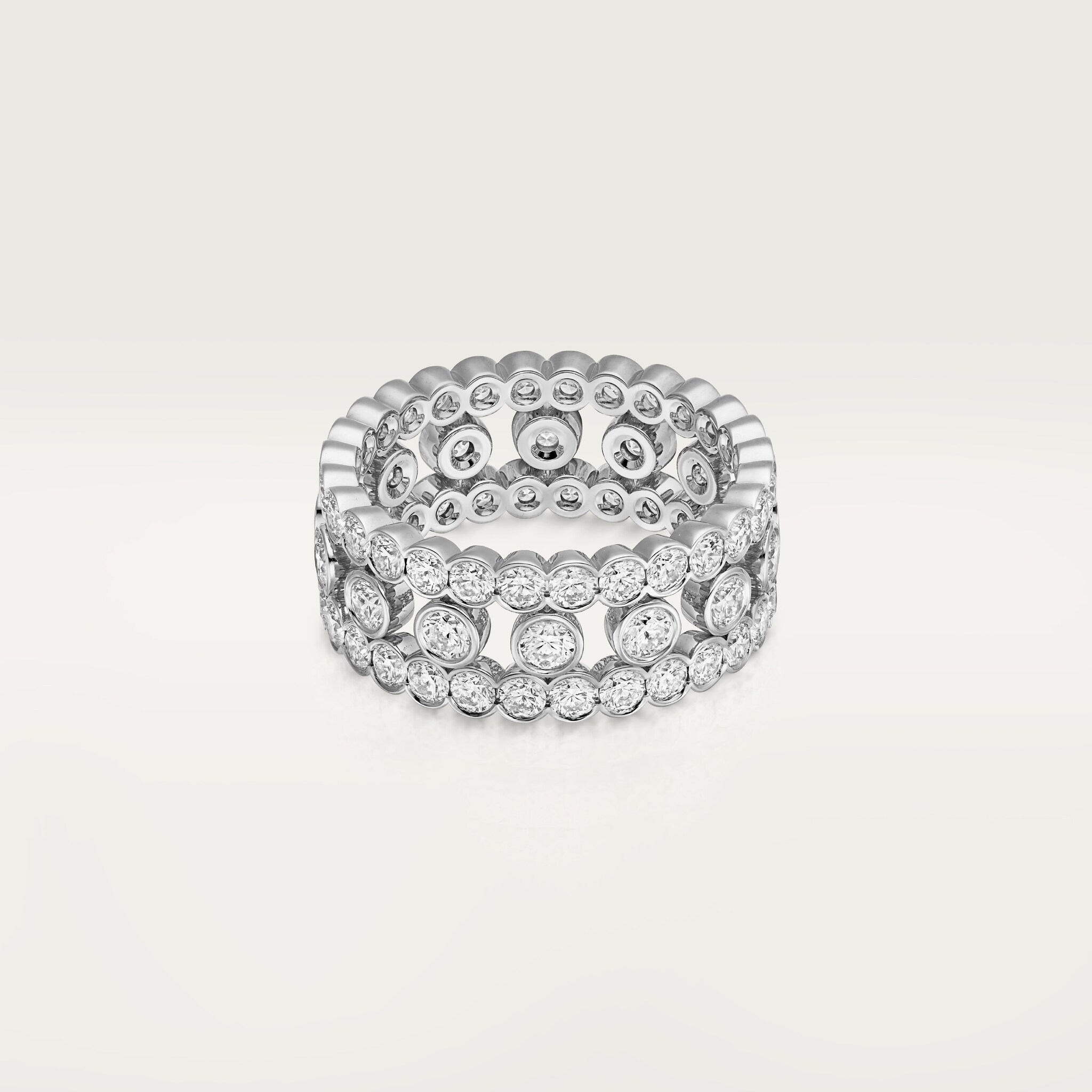 Broderie de Cartier ringWhite gold, diamonds
