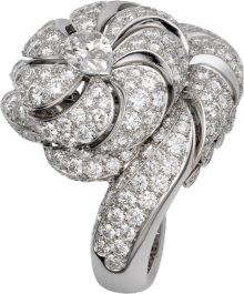 Cartier Fauna and Flora ring Platinum, diamonds