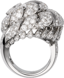 Cartier Fauna and Flora ring Platinum, diamonds