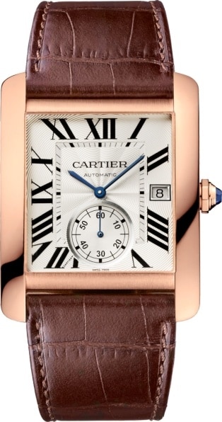 cartier gold watches for men