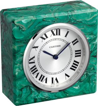 Exceptional clock in serpentine Serpentine, stainless steel