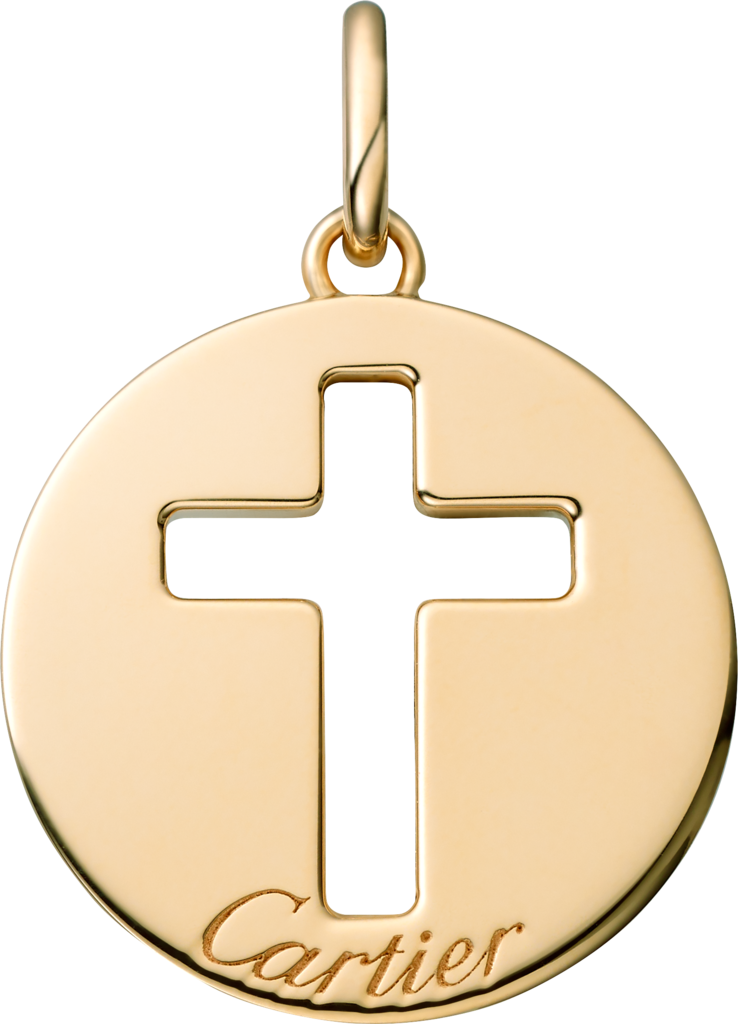 Symbol pendantYellow gold