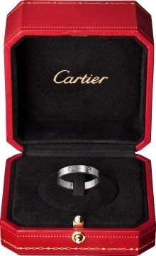 LOVE wedding band - Platinum - Cartier