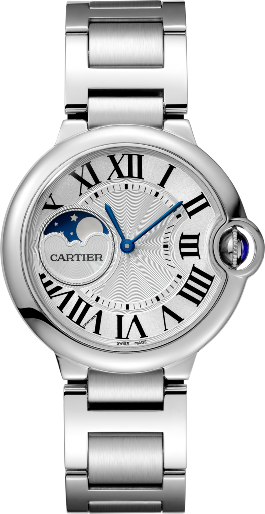 Ballon Bleu de Cartier watch37mm, automatic movement, steel