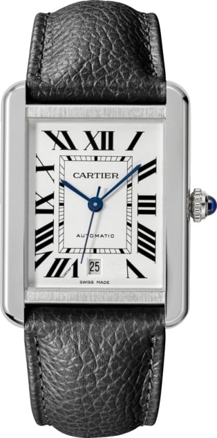 cartier leather strap tank