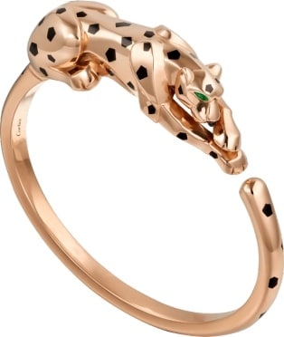 cartier love rose gold maillon panthere bracelet