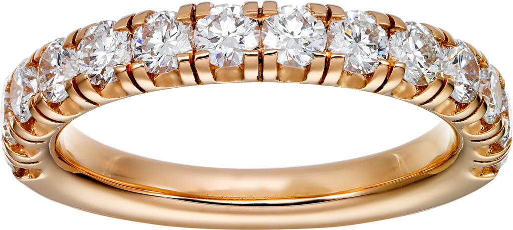 cartier diamond ring gold