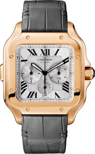 Santos de Cartier Chronograph watch 