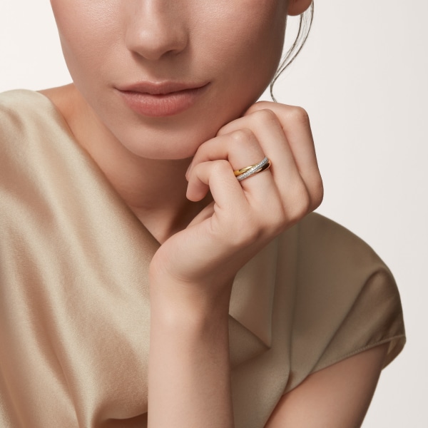 Cartier small trinity ring deals