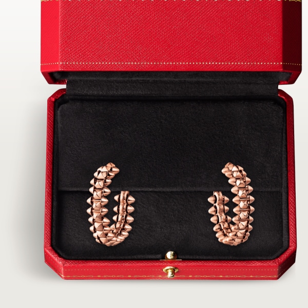 Clash de Cartier earrings Small Model Rose gold