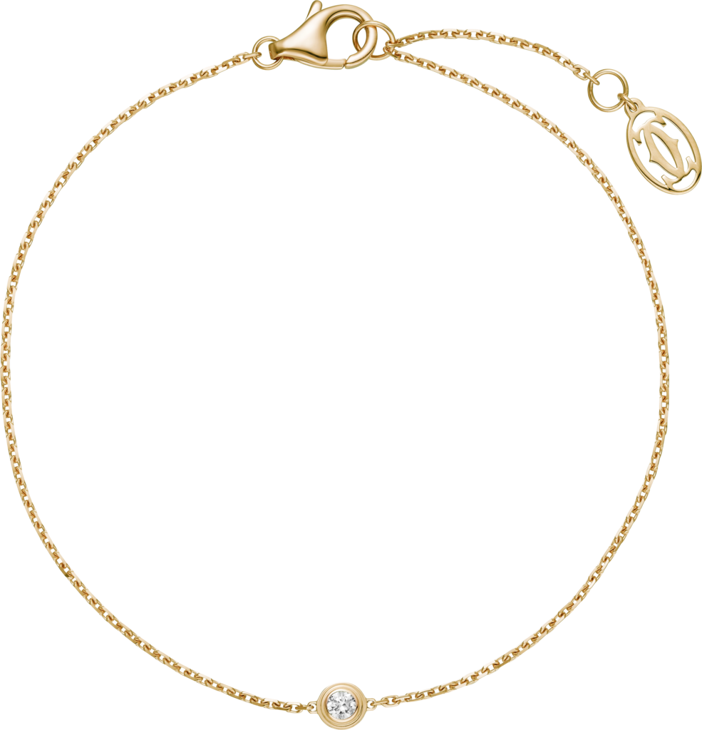 Cartier d'Amour bracelet, small modelYellow gold, diamond