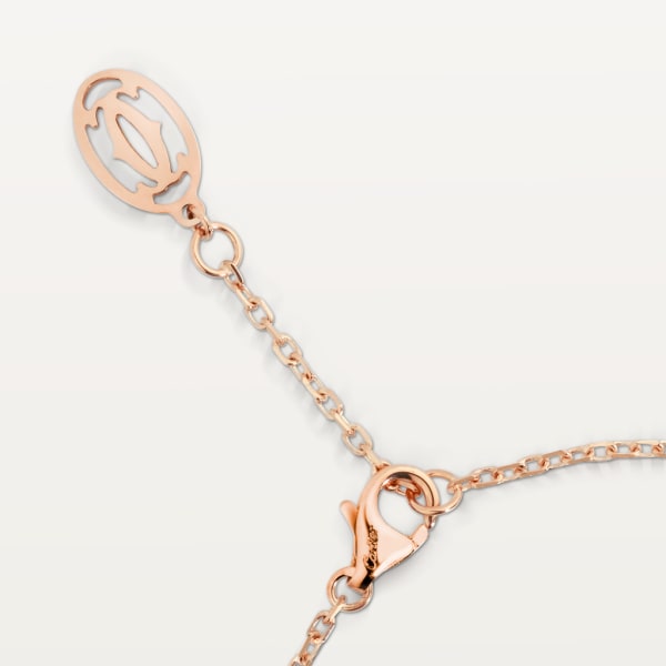 Cartier d'Amour bracelet Rose gold, pink sapphire