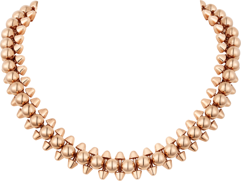 Clash de Cartier necklace, XL modelRose gold