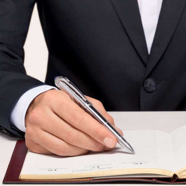 R de Cartier pen Metal, palladium finish