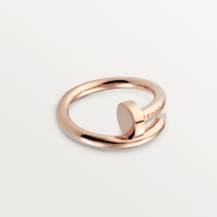 Juste un Clou ring, classic model Rose gold