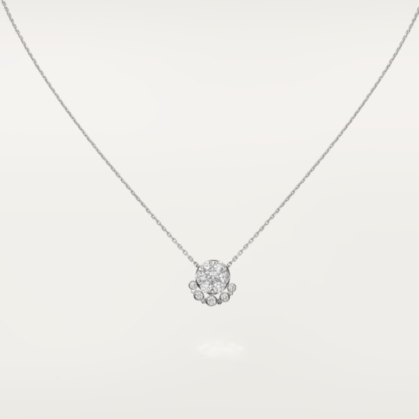 Etincelle de Cartier necklace White gold, diamonds