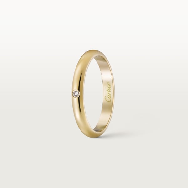 1895 wedding ring Yellow gold, diamond