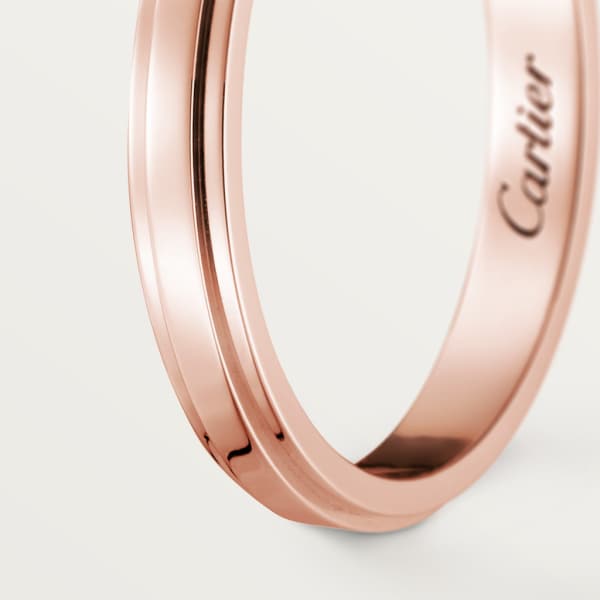 Cartier d'Amour wedding ring, width 2.5 mm Rose gold
