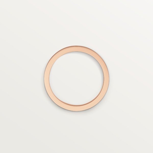 C de Cartier wedding ring, width 3 mm Rose gold
