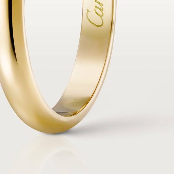 1895 wedding ring, width 2.5 mm Yellow gold