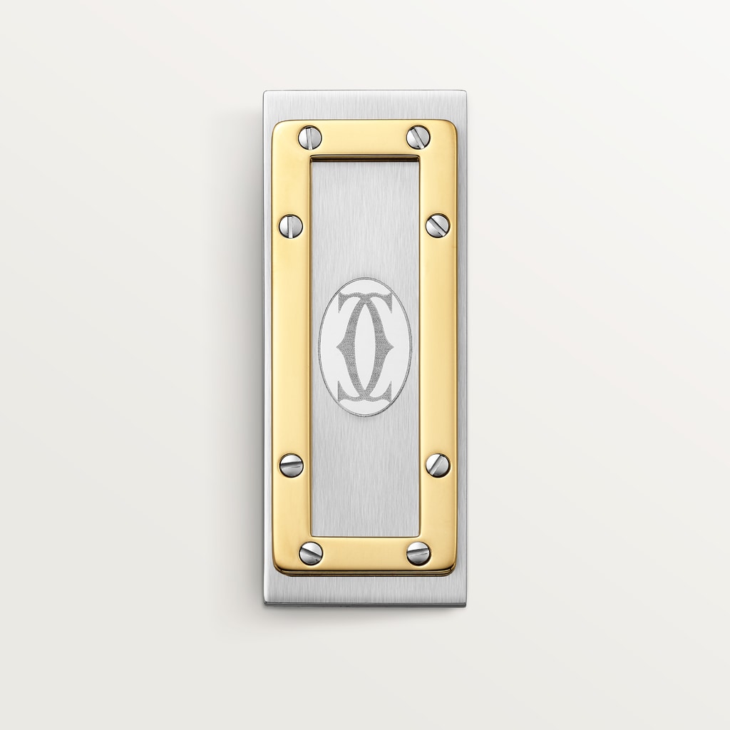 Santos de Cartier money clipStainless steel, gold-finish metal