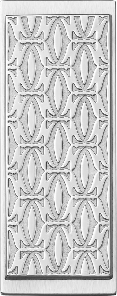 C de Cartier decor money clipStainless steel