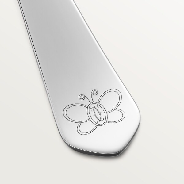 Cartier Baby butterfly spoon Silver