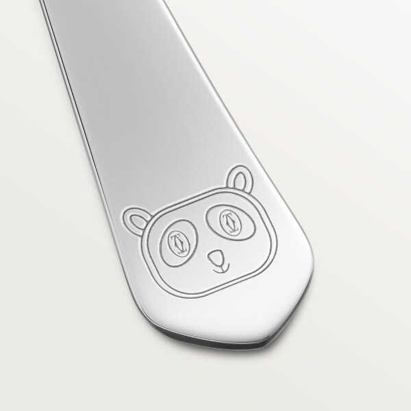 Cartier Baby panda spoon Silver