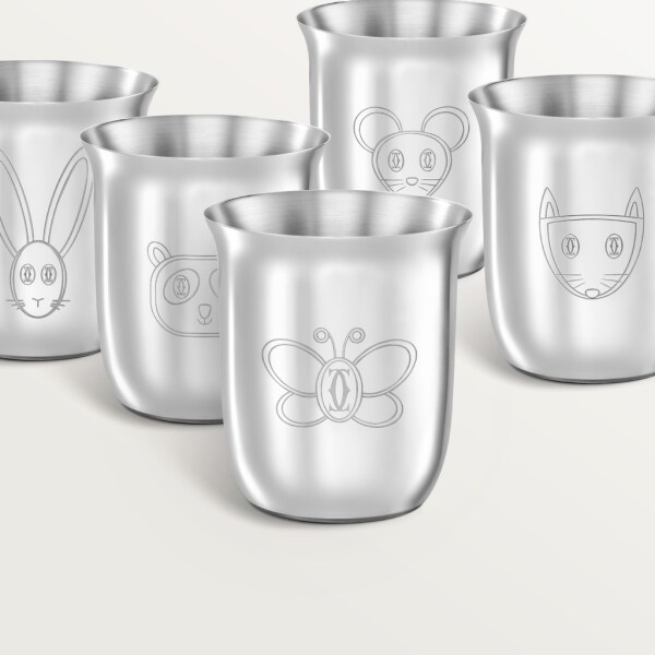 Cartier Baby butterfly tumbler Silver