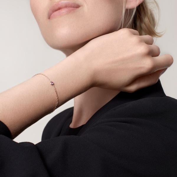 Cartier d'Amour bracelet Rose gold, pink sapphire
