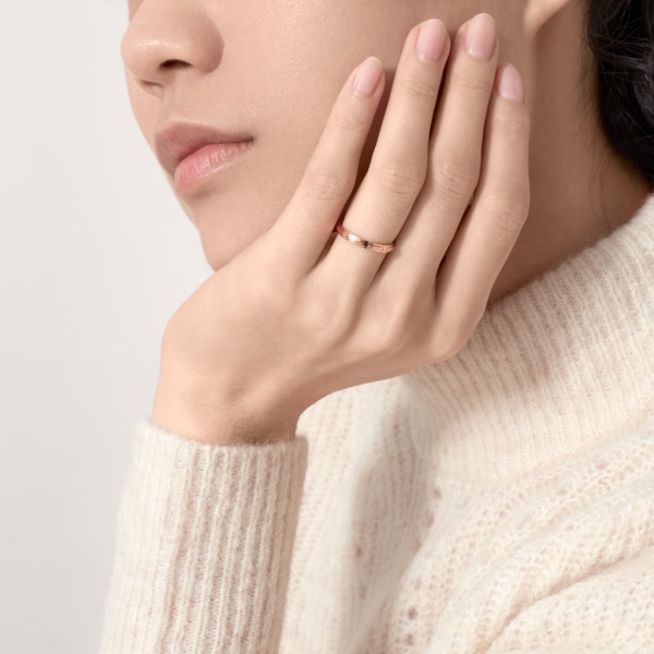 Cartier d'Amour wedding ring, width 2.5 mm Rose gold