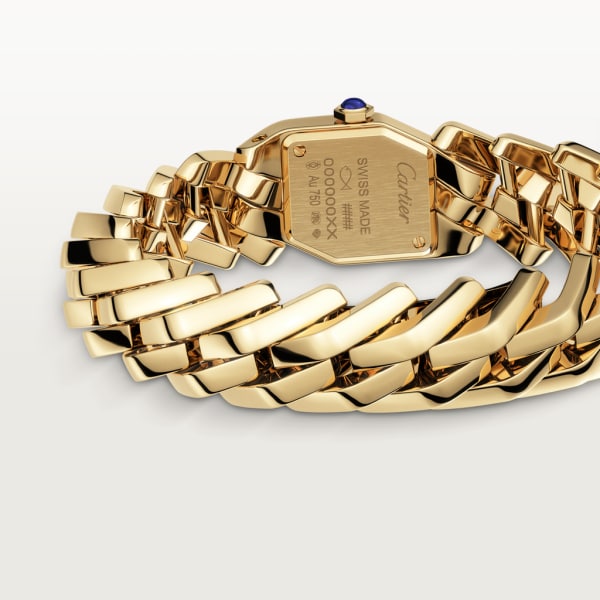 Maillon de Cartier watch Small model, quartz movement, yellow gold