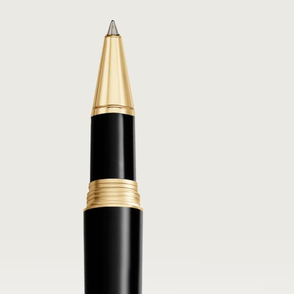 Santos de Cartier rollerball pen Large model, composite, gold finish