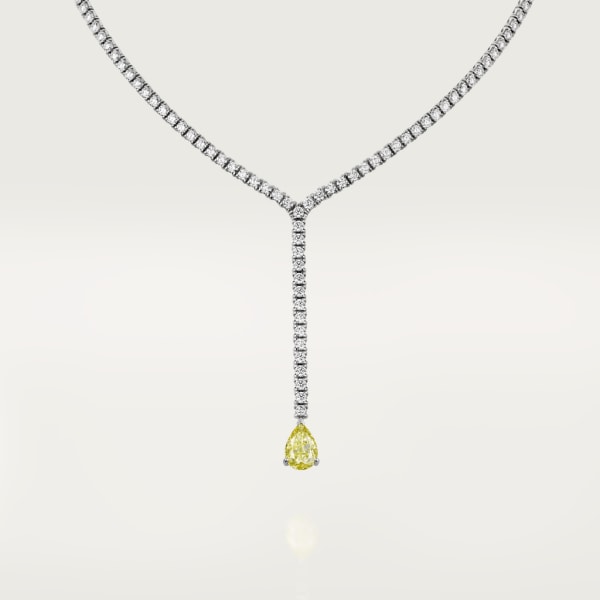 High Jewellery necklace White gold, diamonds