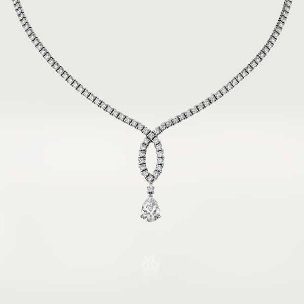 High Jewellery necklace White gold, diamonds