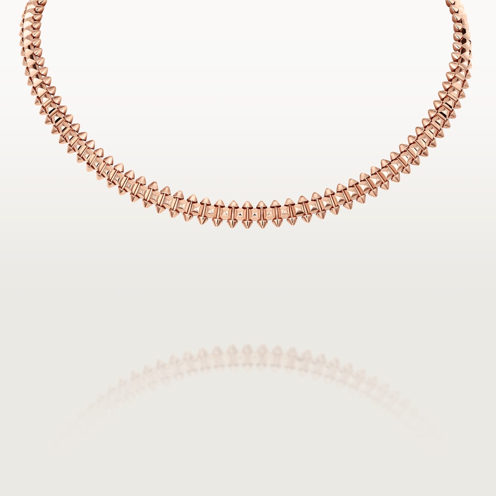 Clash de Cartier necklace, flexible, medium modelRose gold