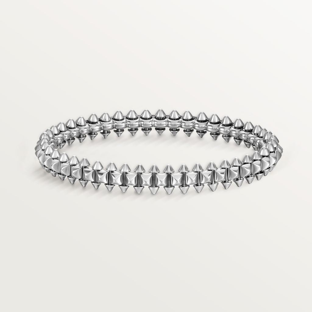 Clash de Cartier bracelet, medium modelWhite gold