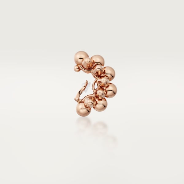 Clash de Cartier single earring, XL model Rose gold
