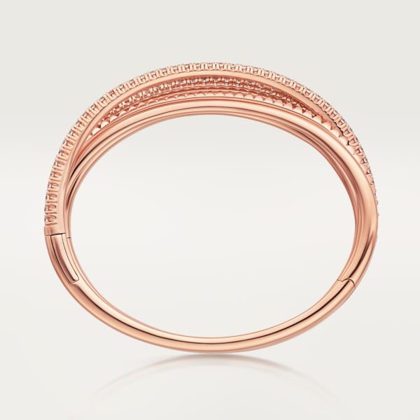Etincelle de Cartier bracelet, semi-paved Rose gold, diamonds