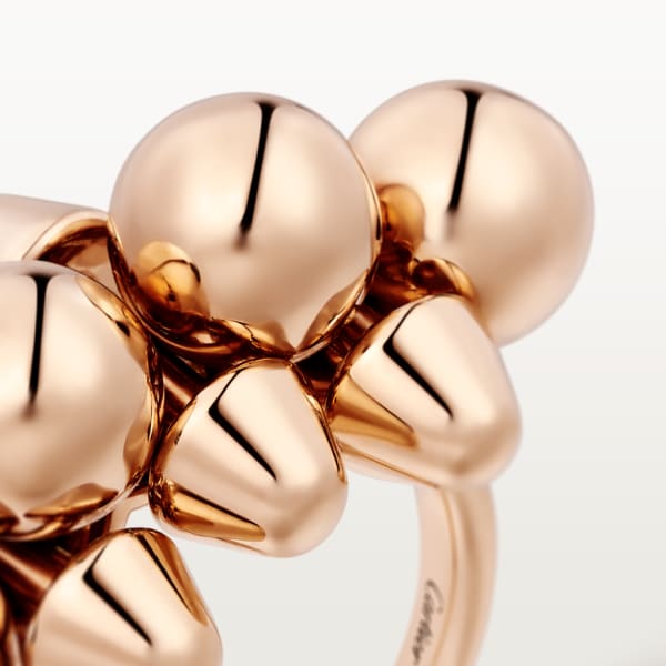 Clash de Cartier ring, extra-large model Rose gold