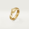Panthère de Cartier ring, small model Yellow gold, tsavorite garnets, onyx