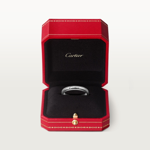 C de Cartier wedding ring Platinum