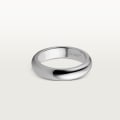 1895 wedding ring, width 4 mm Platinum